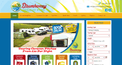 Desktop Screenshot of drumhoneyholidaypark.com